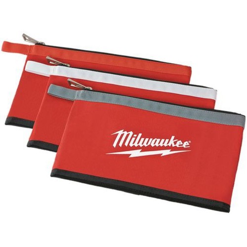 Milwaukee Zipper Pouch - 48228180 Auto Part Workshop Tool DIY