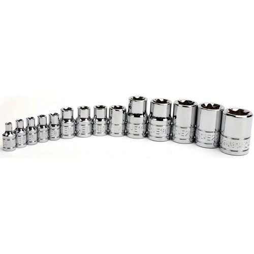 Mechpro 14 Piece 1/4, 3/8 & 1/2 inch E-Torx Socket Set - MPBSK148K Workshop Tool