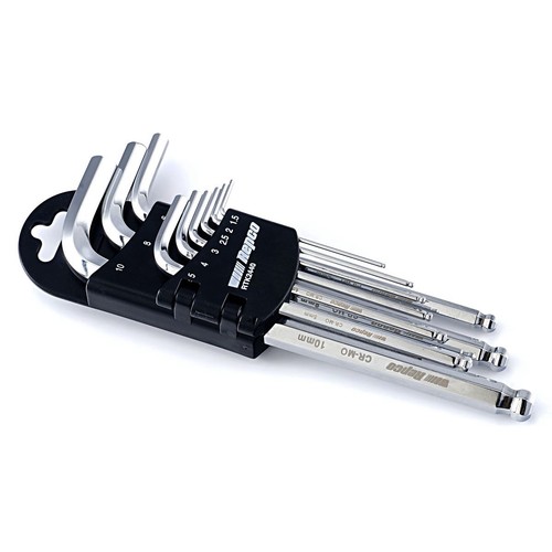 Repco 9 Piece Hex Key Set - Metric - RTK2440 Workshop Tool Auto Part DIY