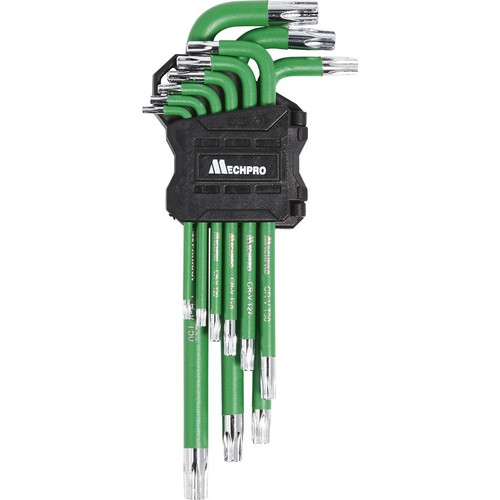 Mechpro Hex Key Set Torx Long 9 Piece - MPBHK106K Workshop Tool DIY