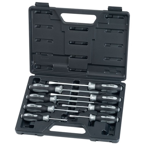 Repco 8 Piece Go-Thru Impact Screwdriver Set - RTK24011 Workshop Tool Auto Part