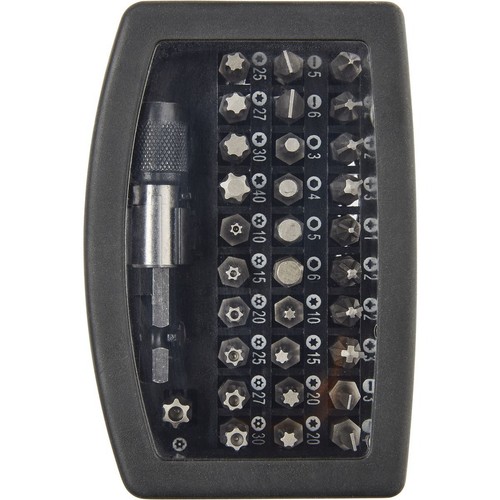 Mechpro 32 Piece Security Bit Set - MPBSD107K Workshop Tool DIY
