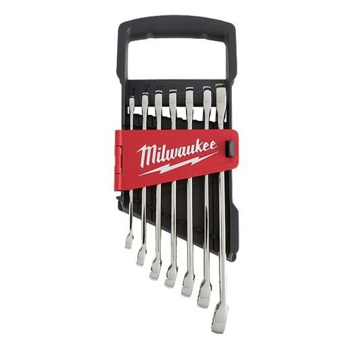 Milwaukee 7pc Combination Wrench Set - Metric - 48229507 Auto Part Workshop Tool