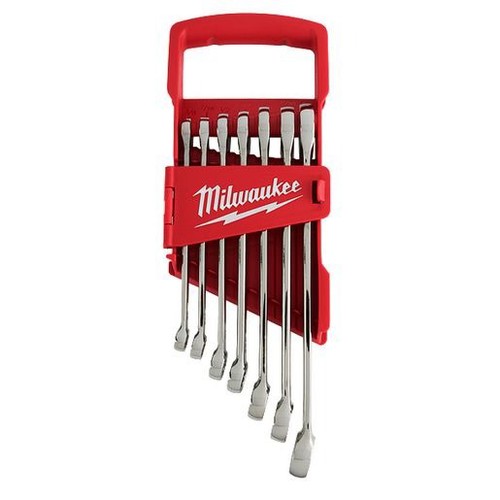 Milwaukee 7pc Combination Wrench Set - SAE - 48229407 Auto Part Workshop Tool