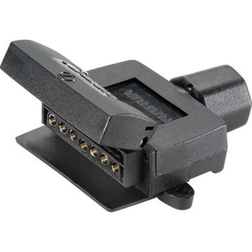 Narva 7 Pin Trailer Socket - Plastic - 82042BL Auto Part Workshop Tool
