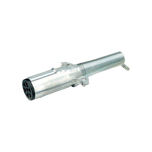Narva 7 Pin Trailer Plug - Round Metal Large - 82194 Auto Part