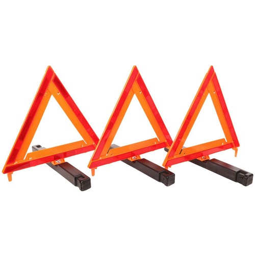Narva Reflector Triangle Red 440mm - 3 Pc - 84200 Auto Part