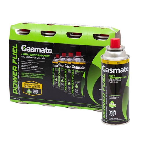 Gasmate Butane Gas Cartridge 220G 4 Pack - G4210RVR Door Hardware