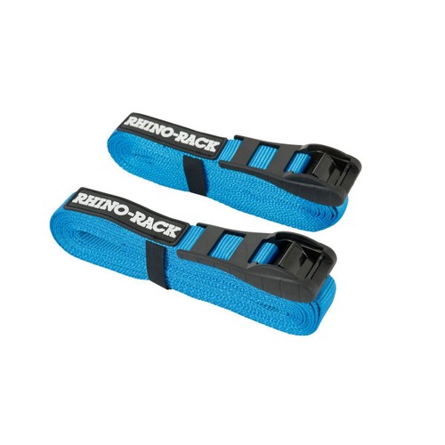 Rhino Rack Roof Rack Tiedown 5.5m with Buckle Protector - Blue - RTD55P Hardware