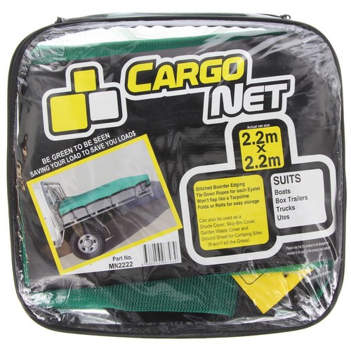 Visinet Green Mesh Cargo Net 2.2m x 2.2m - MN2222 Auto Part