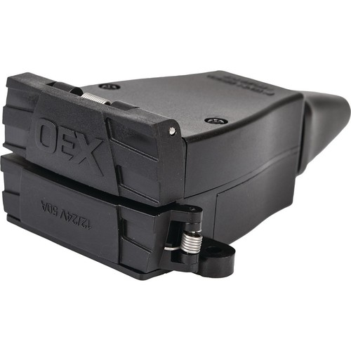 OEX 7 Pin Flat Trailer Socket with Anderson Plug - ACX0690 Auto Part