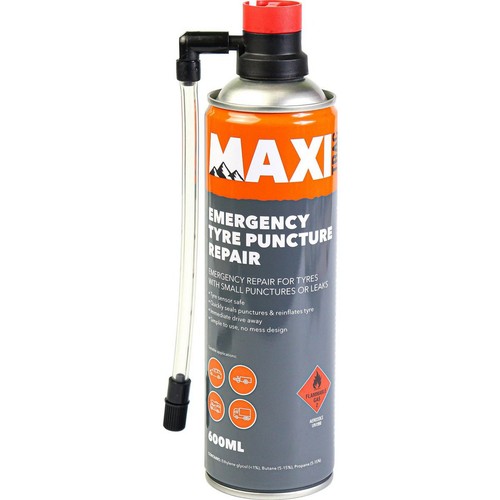 MaxiTrac Emergency Tyre Puncture Repair Sealant - 600ml Door Hardware
