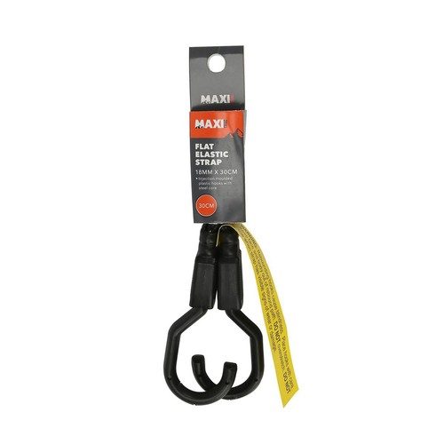 MaxiTrac Elastic Flat Elastic Strap - 18mm x 30cm Door Hardware