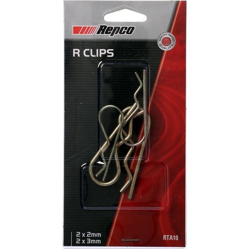 Repco R Clip 2mm & 3mm - RTA10 Auto Part