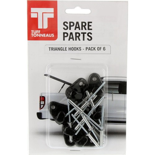Tuff Tonneaus Triangle Hooks - 6 Pack - TRIHOOK6 Hardware