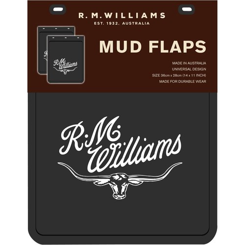 R.M Williams Mud Flaps 360mm x 230cmm - MDRMWC Auto Part