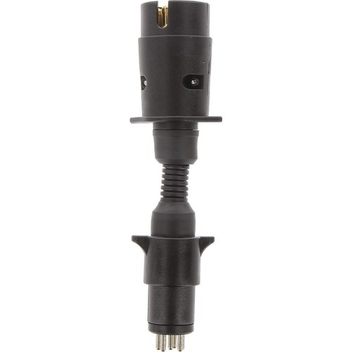 OEX Trailer Plug Adaptor 7 Pin Large Round Plug (Car) To 7 Pin Small Round Socke