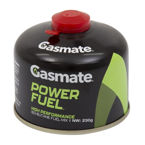 Gasmate Isobutane Cartridge - 230gm - GM040-002 Car Wiring Adapter Workshop Tool