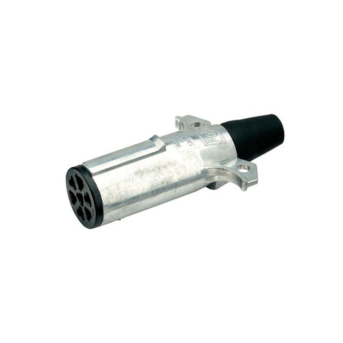 Narva 7 Pin Trailer Plug - Round Metal Large - 82193 Auto Part