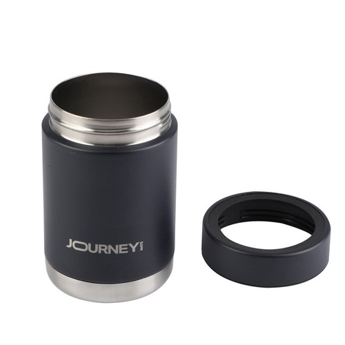 Journey Mate Can Cooler 375ml - Charcoal Home Fixture Garden