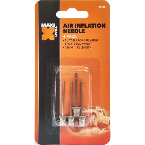MaxiTrac Air Inflation Needles 4 pieces