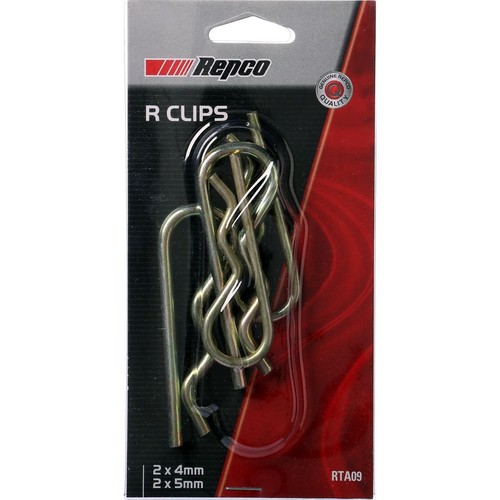 Repco R Clip 4mm & 5mm - RTA09 Auto Part Hardware