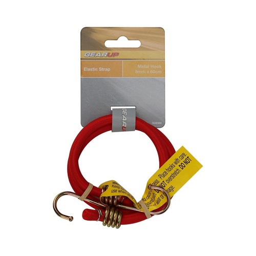 GearUp Elastic Strap 8mm x 60cm Auto Part