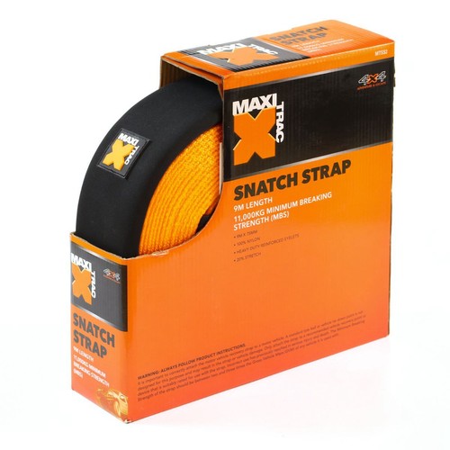 MaxiTrac Snatch Strap 9 metre, 11,000kg Auto
