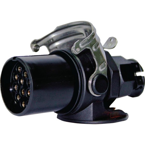 Menbers 15 Pin Trailer Plug - Large Round Plastic - 00594600 Auto Part