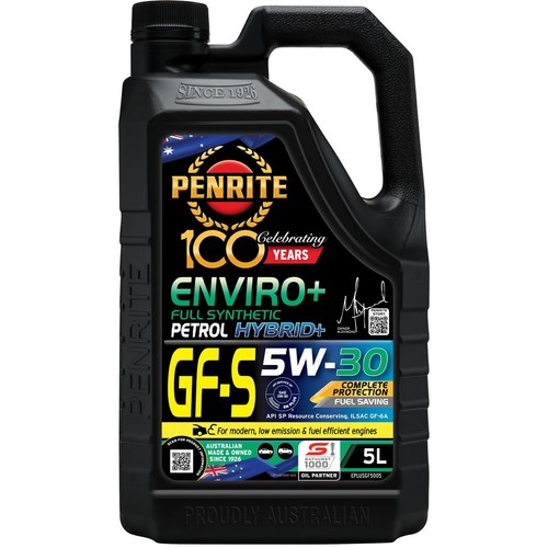 Penrite Enviro+ GF-S 5W-30 Engine Oil 5L - EPLUSGF5005 Car Service Auto Part