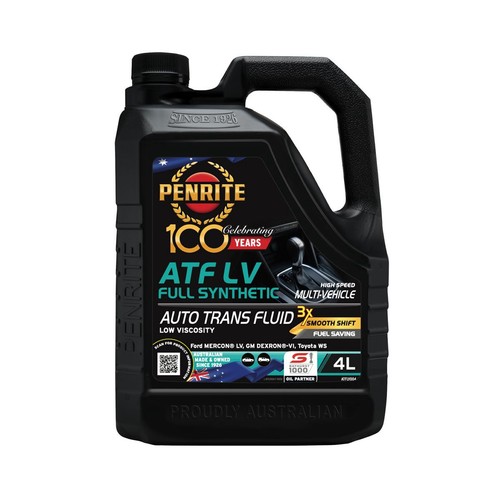 Penrite Full Synthetic Automatic Transmission Fluid LV 4L - ATFLV004 Car Service