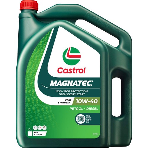 Castrol Magnatec 10W-40 Engine Oil 10L - 3437172 Car Service Auto Part