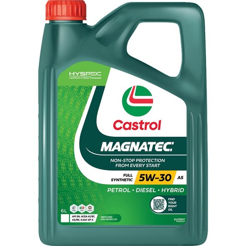 Castrol Magnatec A5 5W-30 Engine Oil 6L - 3437807 Car Service Auto Part