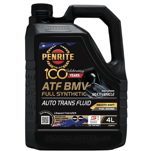 Penrite BMV Automatic Transmission Fluid 4L - ATFBMV004 Car Service Auto Part