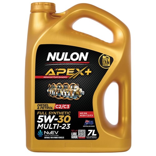 Nulon Apex+ Multi-23 Diesel 5W-30 Engine Oil 7L - APX5W30C23-7 Car Service