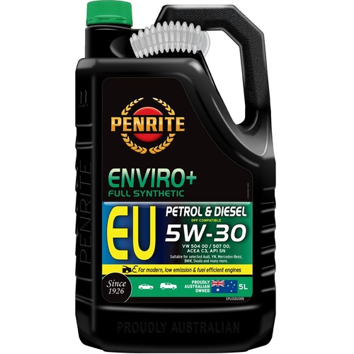 Penrite Enviro+ EU 5W-30 Engine Oil 5L - EPLUSEU005 Car Service Auto Part