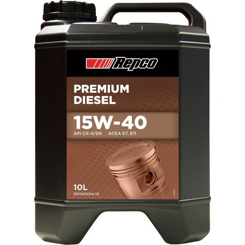 Repco Diesel 15W-40 Engine Oil 10L Car Service Workshop Tool Auto Part