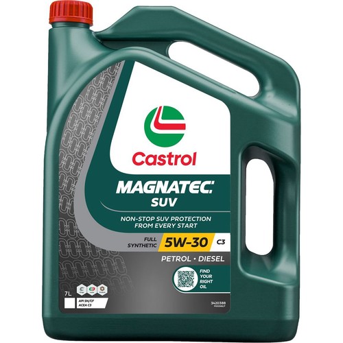 Castrol Magnatec SUV 5W-30 Engine Oil C3 7L - 3420388 Car Service Workshop Tool