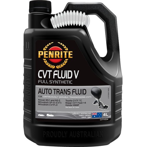 Penrite CVT Fluid V Automatic Transmission Fluid 4L - CVTV004 Car Service