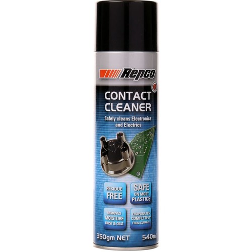 Repco Contact Cleaner Aerosol 350g - RACONTCLEAN Car Service Workshop Tool