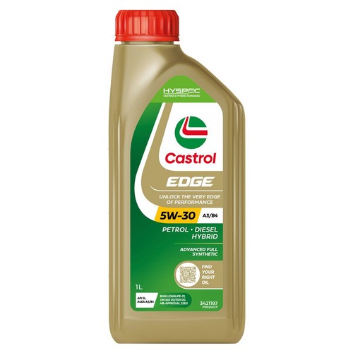 Castrol EDGE Synthetic 5W-30 Engine Oil A3/B4 1L - 3421197 Car Service