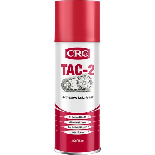 CRC Tac 2 Adhesive Lubricant Spray 300g - 5035 Car Service Workshop Tool
