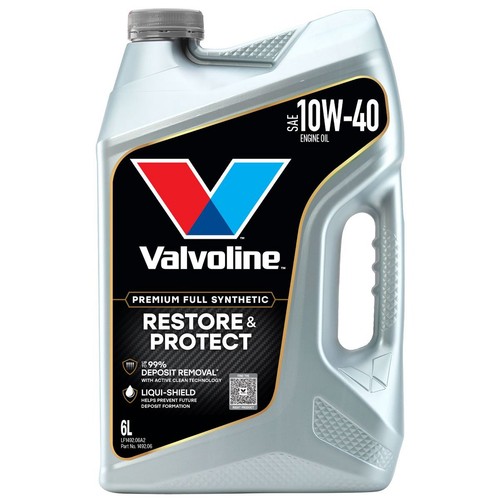 Valvoline Restore and Protect 10W-40 Engine Oil 6L - 1492.06 Car Service
