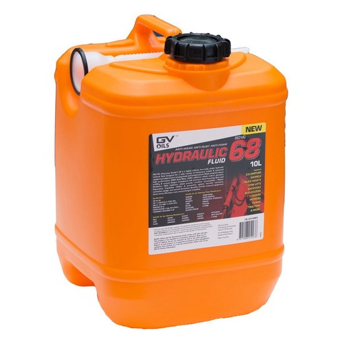 GV Oils Hydraulic Fluid ISO 68 10L - GVHYD68010 Car Wiring Adapter Car Service