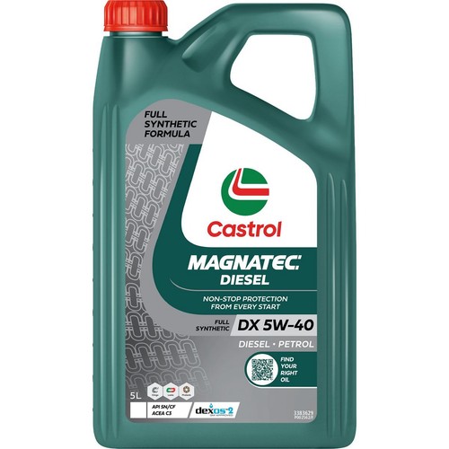 Castrol Magnatec Diesel DX 5W-40 Engine Oil 5L - 3383629 Car Service