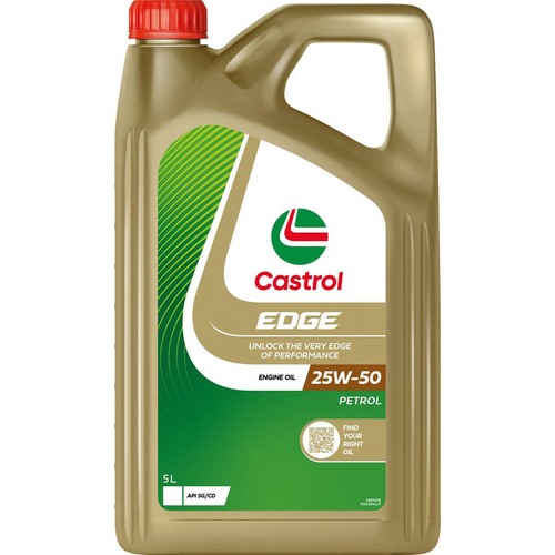 Castrol EDGE Synthetic 25W-50 Engine Oil 5L - 3383419 Car Service Workshop Tool