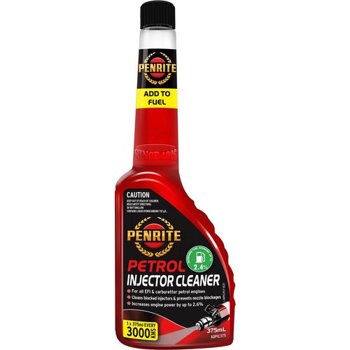 Penrite Petrol Injector Cleaner 375mL - ADPIC375 Car Service Workshop Tool