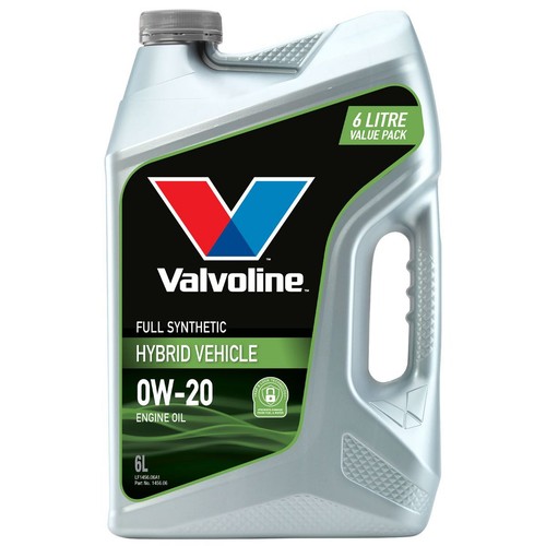 Valvoline Hybrid Vehicle 0W-20 Engine Oil 6L - 1456.06 Car Service Workshop Tool