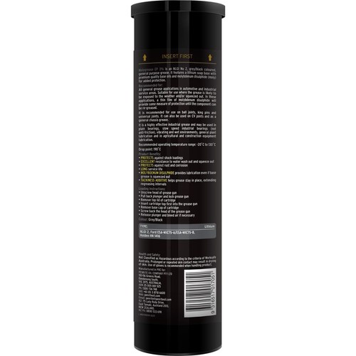 Penrite Molygrease EP 3% 450g cartridge - MOLY00045 Car Service Workshop Tool