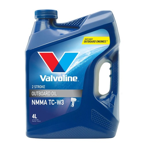 Valvoline 2 Stroke Outboard Engine Oil 4L - 1104.04 Car Service Workshop Tool